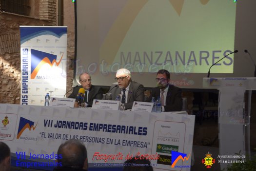 Clausura de las 7 Jornadas Empresariales de Manzanares